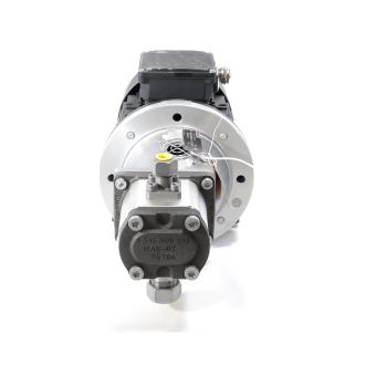 Three-phase motor with pump  New